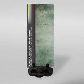 Outdoor Rigid Clamp Banner