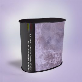 Promotional Counter Curved