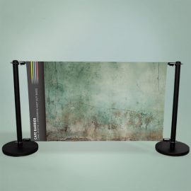 Chrome Cafe Barrier (Copy)